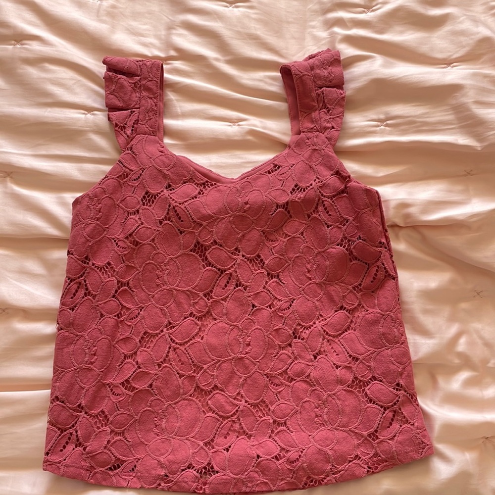 Monteau Pink Flowery top